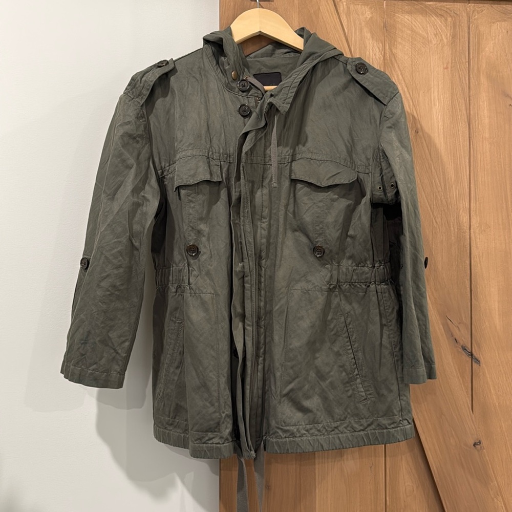 Joie coated military jacket